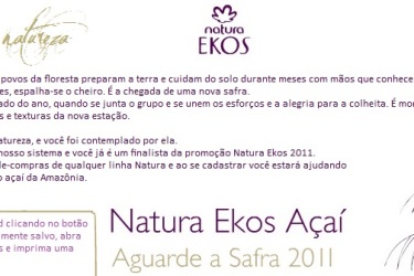 Natura Ekos 2011 (Foto: Reprodução)